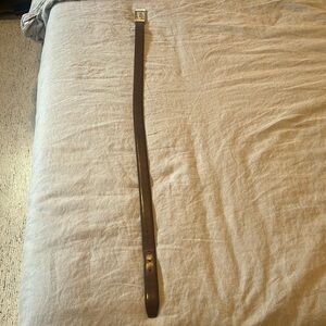 Nordstrom brand reversible dress belt. Brown/Black size 36